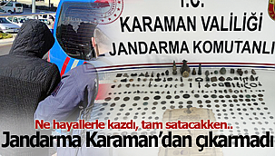 Jandarma Karaman'dan çıkarmadı