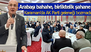 Karaman'da AK Parti geleneği bozmadı