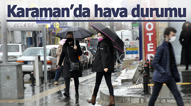 Karaman'da hava durumu