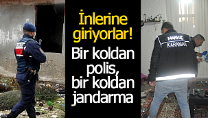 Polis ve jandarmadan ard ardına operasyon