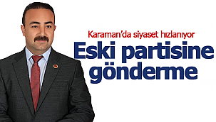 Soyfidan'dan eski partisine gönderme