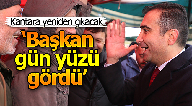 'Başkan gün yüzü gördü'