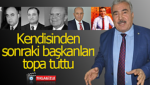 Yaşar Evcen kendisinden sonraki başkanları topa tuttu