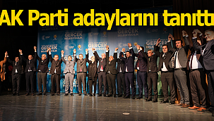 AK Parti adaylarını tanıttı