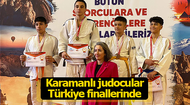 Karamanlı judocular Türkiye finallerinde