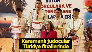 Karamanlı judocular Türkiye finallerinde