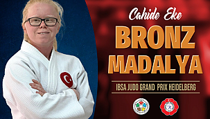 Karamanlı milli judocudan bronz madalya