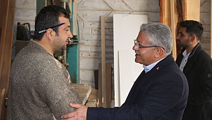 Sertçelik mobilyacıları ziyaret etti