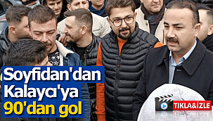 Soyfidan'dan Kalaycı'ya 90'dan gol
