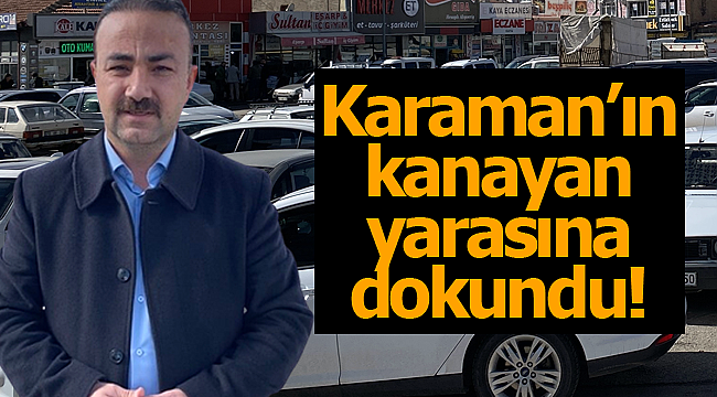 Soyfidan kentin kanayan yarasına dokundu