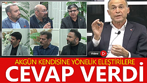 Mevlüt Akgün 'Gündem Takip' programında gazetecilerin soruları cevapladı