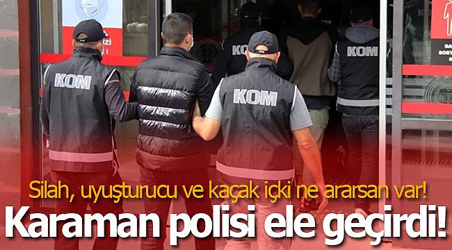 Polis yine ele geçirdi