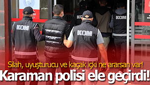 Polis yine ele geçirdi