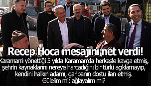 Recep Hoca'dan güler misin ağlar mısın mesajı