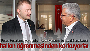 Recep Hoca Savaş Kalaycı'yı bir kez daha sobeledi