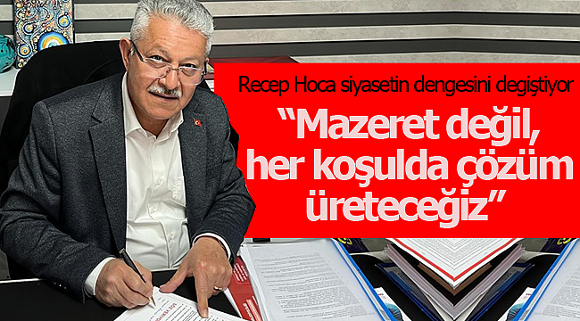 Sertçelik: "Mazeret değil, her koşulda çözüm üreteceğiz" 