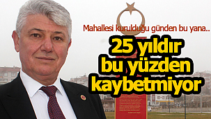 Ülküsever 25 yıldır bu yüzden kaybetmiyor