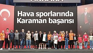 Hava sporlarında Karaman başarısı