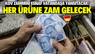 Her ürüne zam geecek