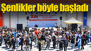 Karaman'da şenlikler böyle başladı