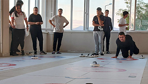 GSB Karaman yurtlarında Floor Curling heyecanı yaşandı