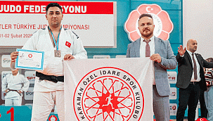 İbrahim Sağlamçelik Türkiye üçüncüsü oldu