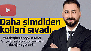 Yasin Ayaz şimdiden kolları sıvadı